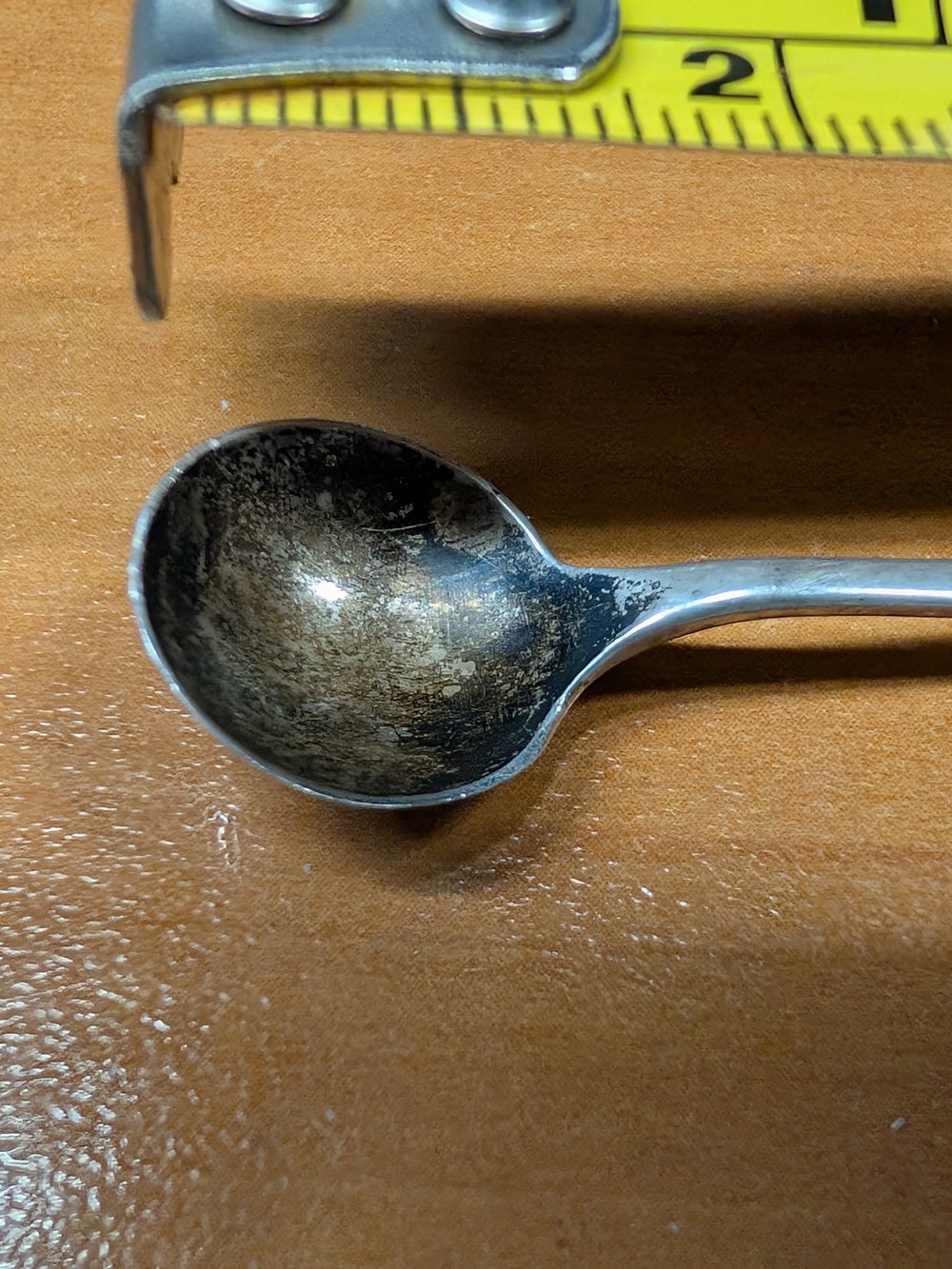 1896 Birmingham English Silver Spoon